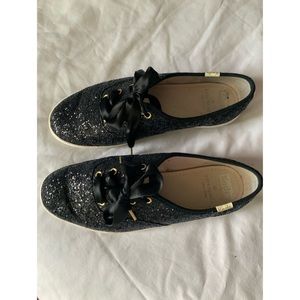 Kate Spade Glitter Keds Size US 6.5
